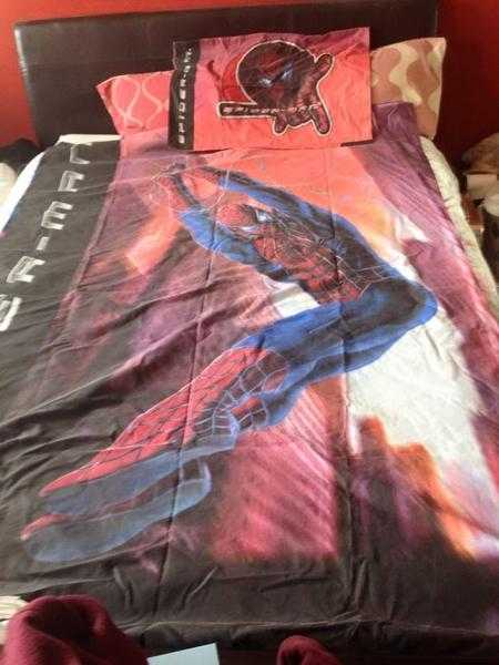 Spider-Man single duvet cover and Pillow Case