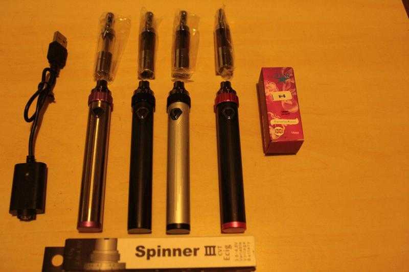 Spinner 3 varie volt 1.6mil Tank10mil E JUICE Free PampP