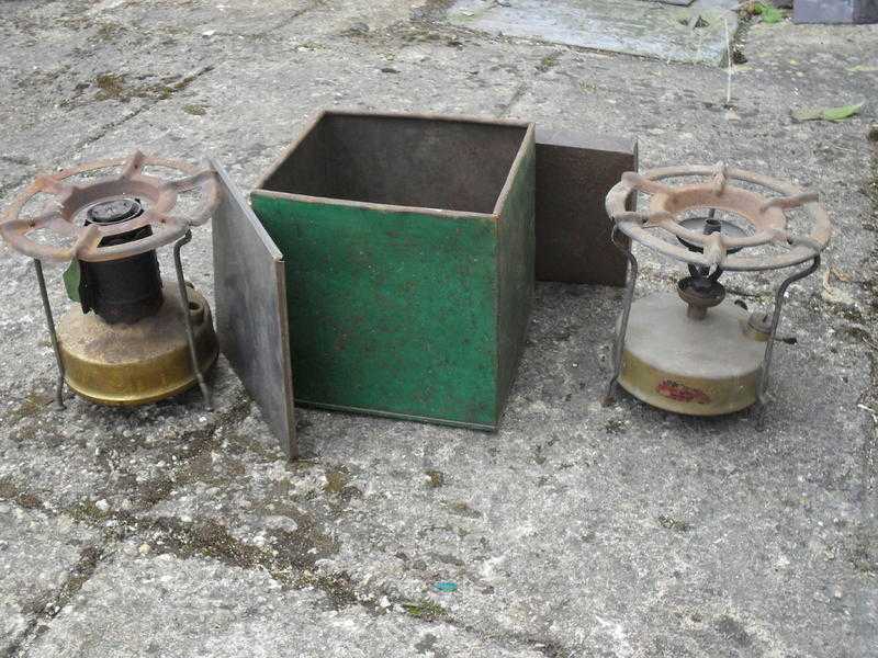 Spirit stoves, vintage