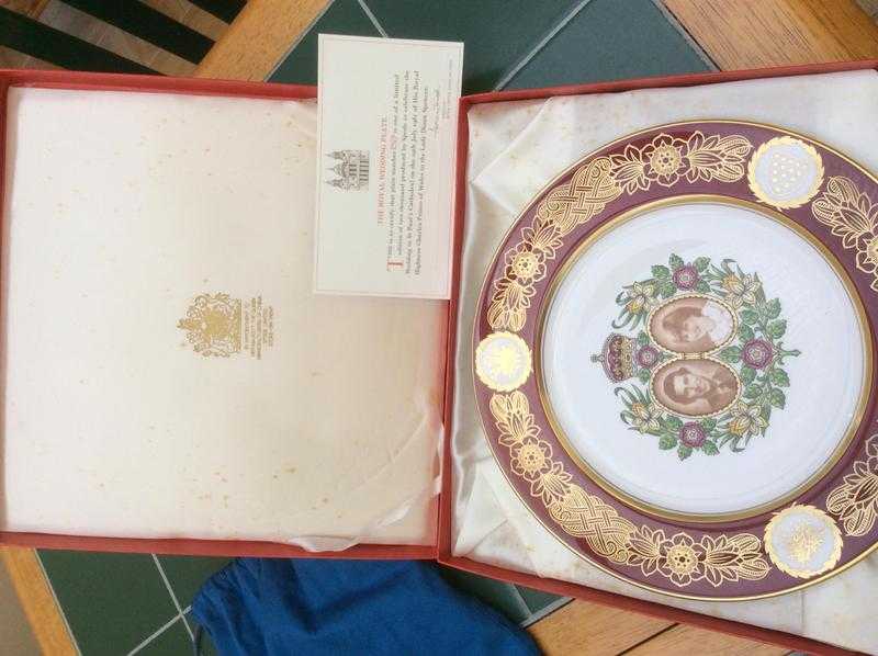 SPODE Royal Wedding Plate