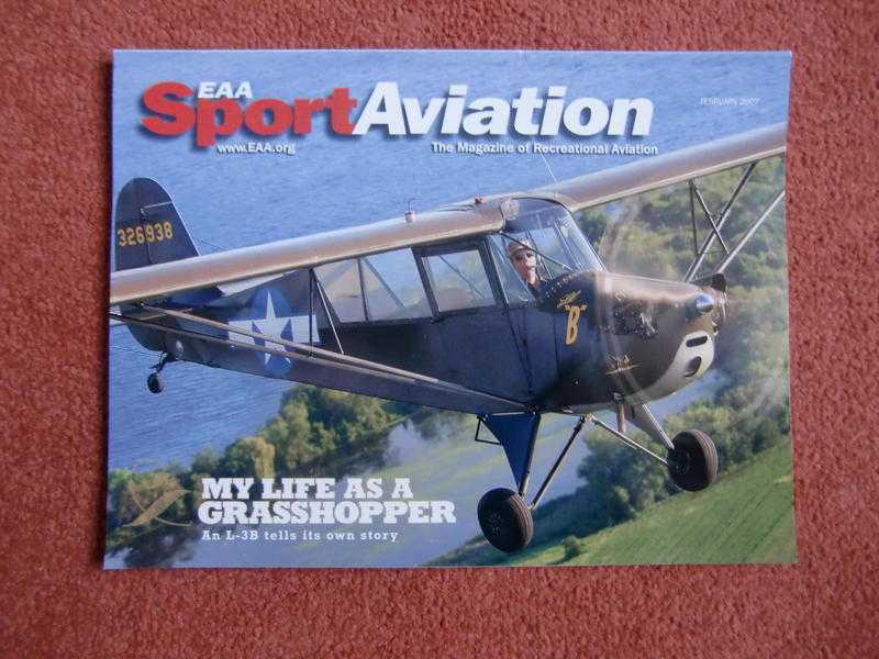 SPORT AVIATION MAGAZINES.