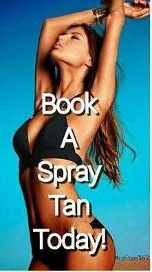 Spray of Sunshine Tanning. A beautiful Spray Tan in the comfort of your own home