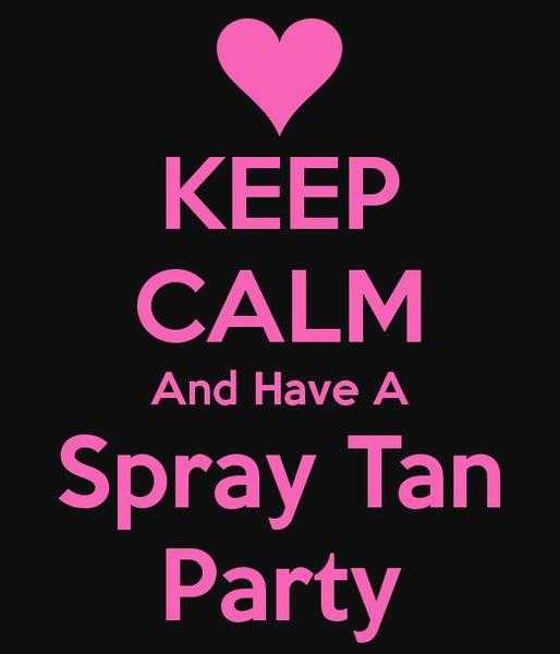 Spray Tan Parties