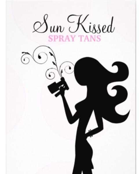 Spray tanning