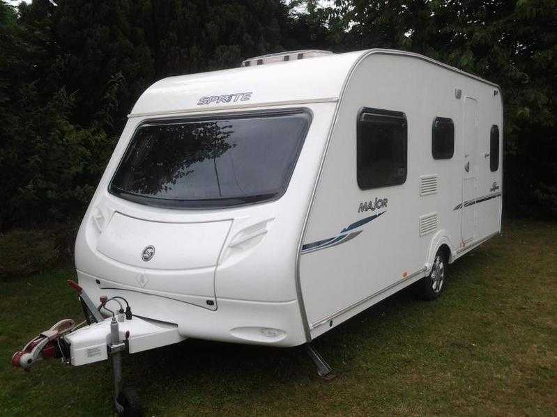 Sprite Major 5 caravan, PRICE REDUCTION, 2008 Diamond Anniversary model in pristine condition.