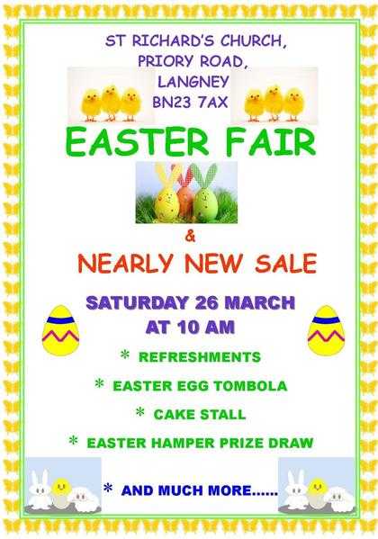 St Richard039s Church Easter Fair and Nearly New Sale