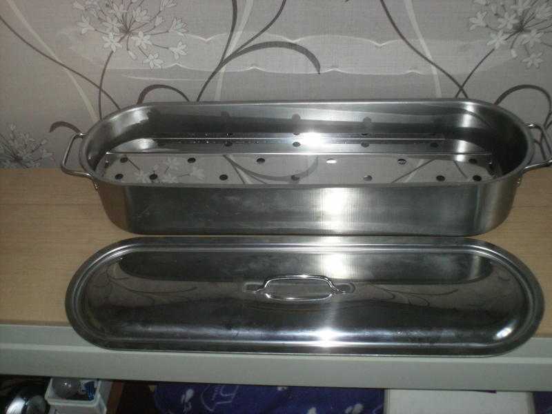 Stainless Steel Fish KettleSteamer