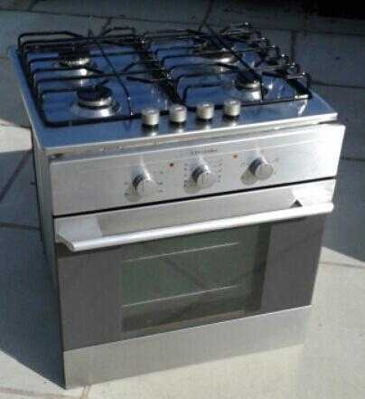 Stainless steel oven amp hob