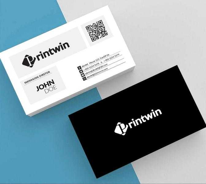 Standard Business Card Printing with free UK wide Delivery