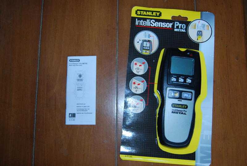 Stanley pro stud or cable detector