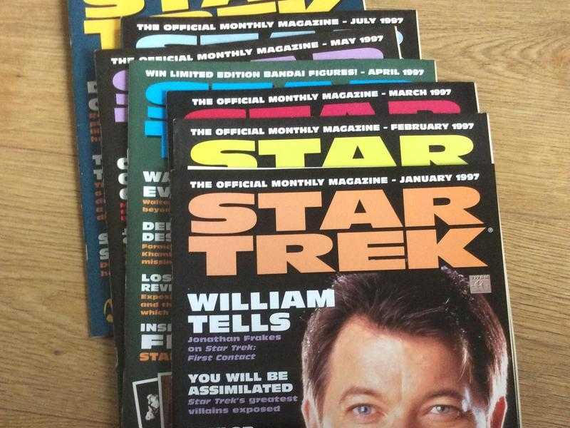 Star Trek magazines