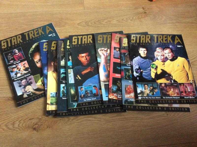 Star Trek the original series magazines