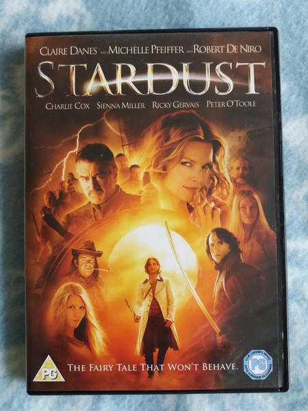 Stardust DVD The Fairy Tale that won039t Behave Claire Danes Michelle Pfeiffer Robert De Niro