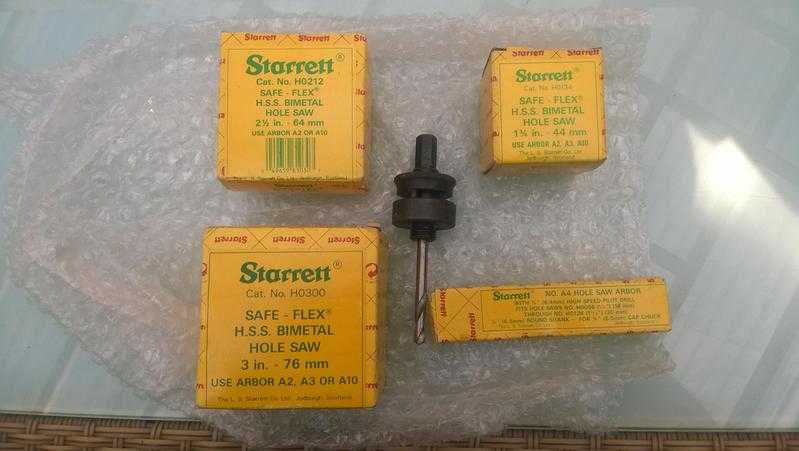 STARRETT HOLE SAW