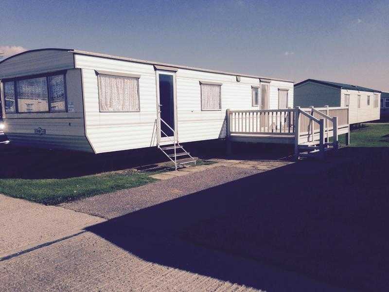 Static caravan at Camber Sands Holiday Park