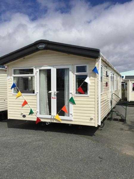 Static Caravan For Sale  Mullion Holiday Park, Cornwall  2016 ABI Elan 2 Bedrooms - 46,846