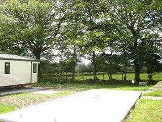 STATIC CARAVAN PITCH, MAESBACH CARAVAN PARK, CARMARTHENSHIRE