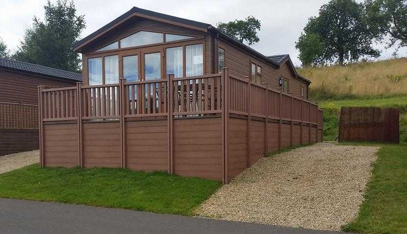 STATIC HOLIDAY LODGE, BRAND NEW IN DECEMBER, VERY GOOD PRICE