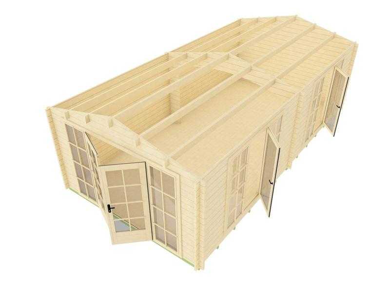 Stavam 3.9x7.5 M LogCabinPlus