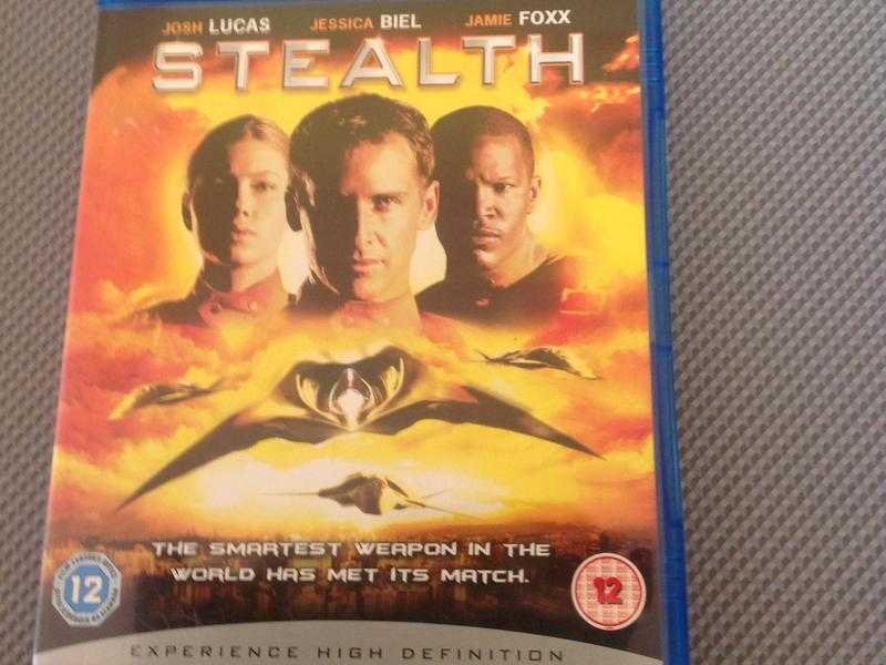 Stealth Blu Ray dvd 50p