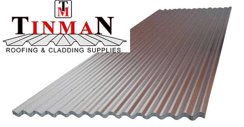 Steel  Metal  Tin  Wriggly Tin  Cladding  Roofing  Corrugated Polyester 0.7mm