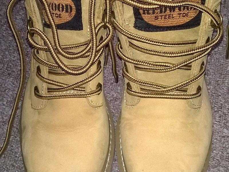 Steel Toe Cap Work Boots Size 4