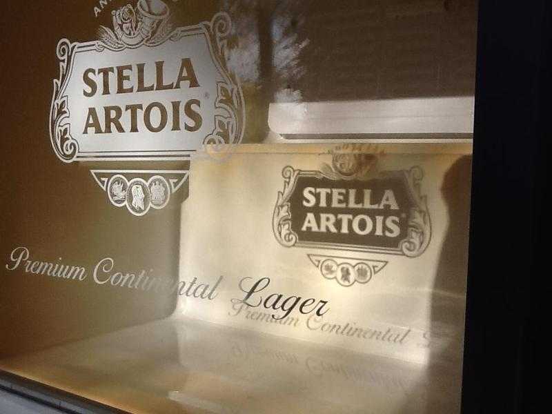 Stella Artois fridge