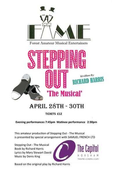 STEPPING OUT - The Musical by FAME