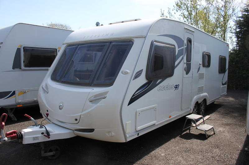 Sterling Eccles amtheyst 90 2010 6 berth Fixed Bed Caravan