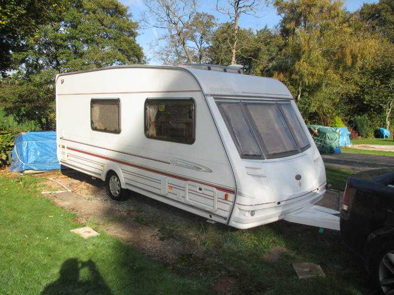 Sterling moonstone 4 berth great family caravan come039s ready to use
