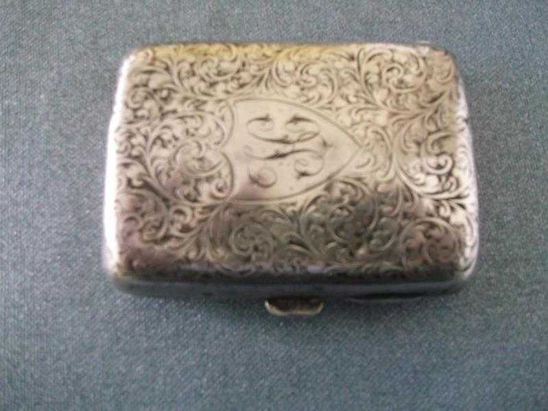 Sterling Silver Cigarette Case