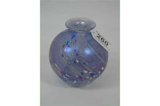 StolenLost from Brighton General auction house-Isle of wight Studio glass vase