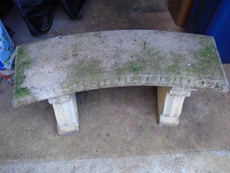 STONE BENCH