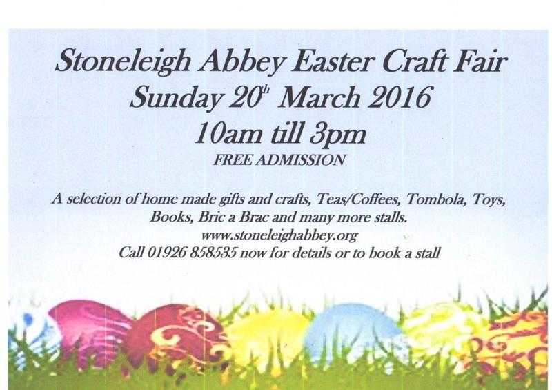 Stoneleigh Abbey Easter Craft Fair
