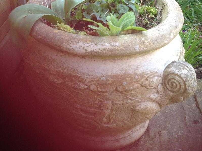 Stoneware urns