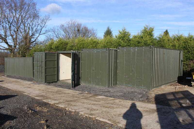 Storage available in Shipping Containers