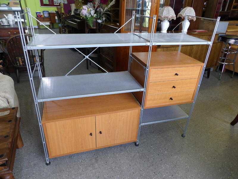 Storage unit with shelves, drawers amp cupboard for home or office - Local Delivery 19