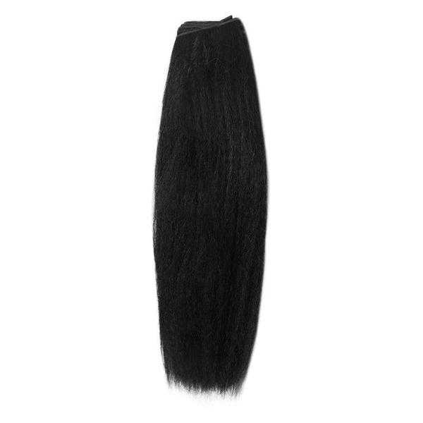 Straight Natural Afro Hair Extensions Weave at Kode-store on ebay