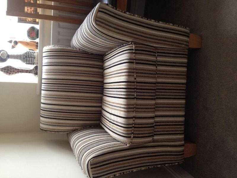 Stripey armchair