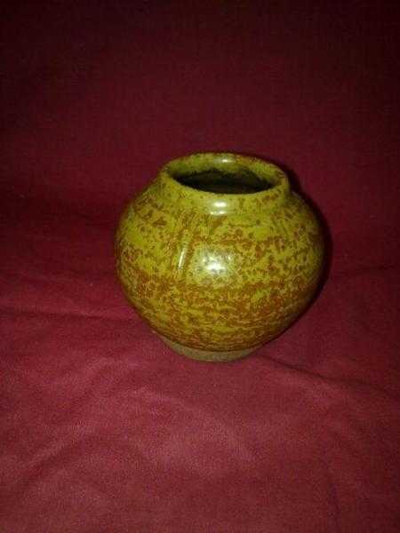 Studio pottery small vase