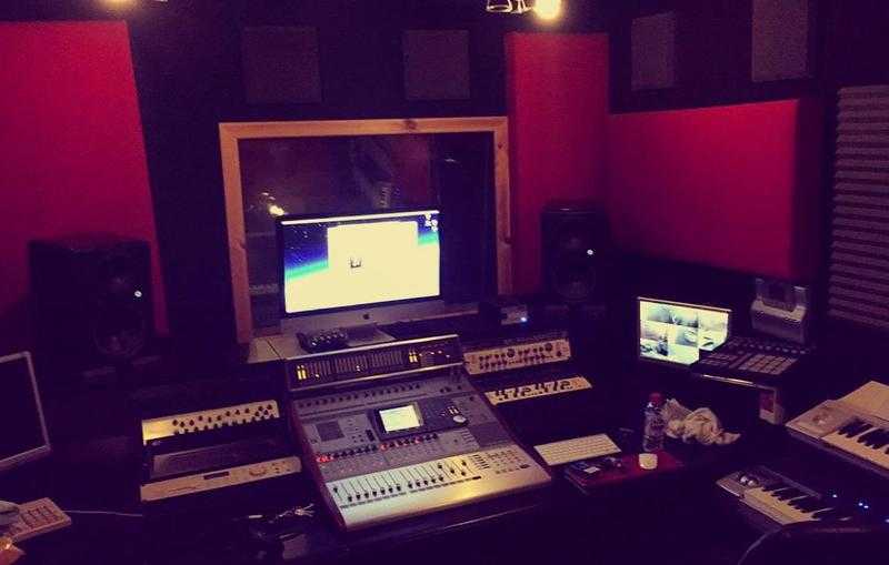Studio sessions in Middleton Manchester
