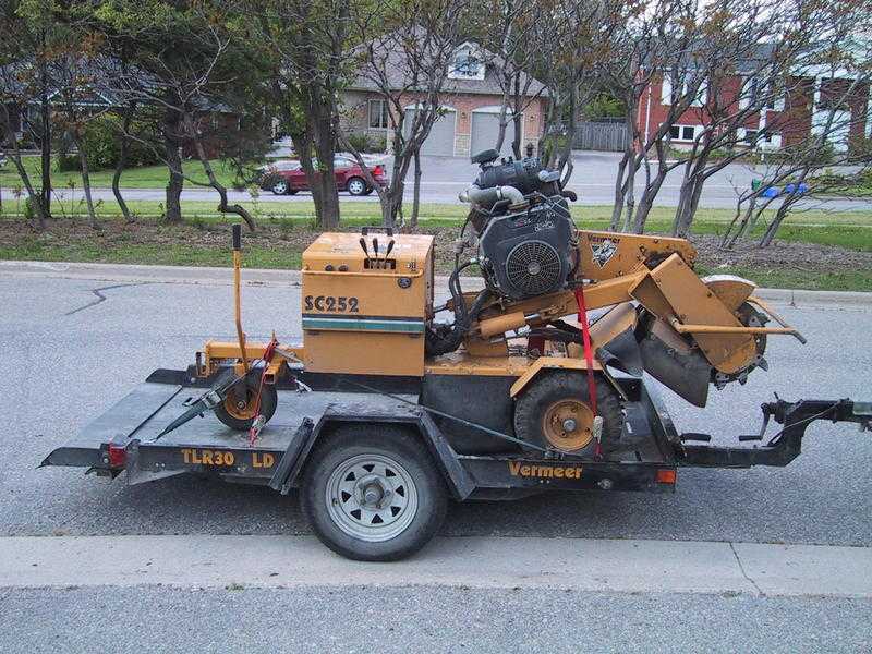 stump grinding