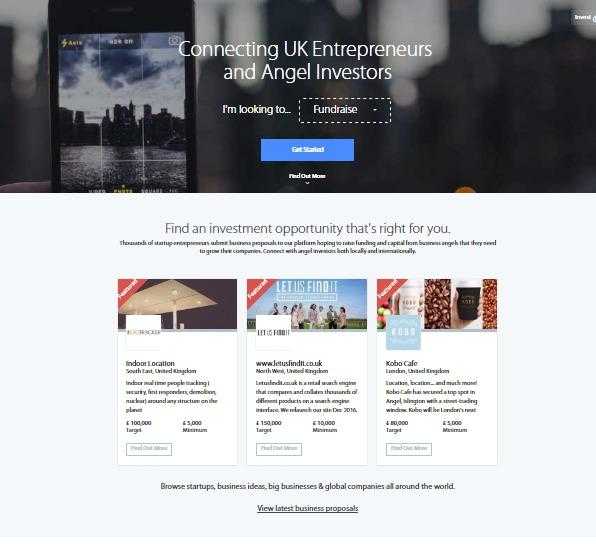 Submit a proposal and well help you find an investor in UK.