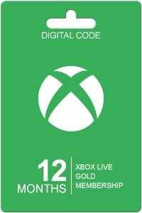 Subscribe to Xbox Live 12 Months amp Gold Packages