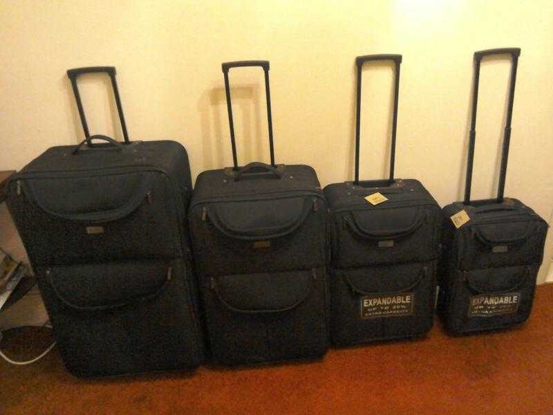 Suitcases Set of Four (Expandable)