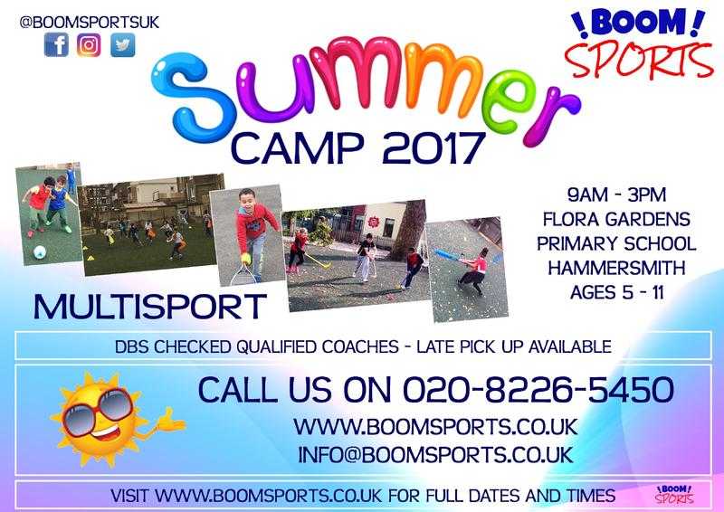 Summer Holiday Sports Camp - Multisport - Children - School - SALE - Boom Sports - Fun