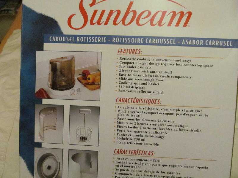 SUNBEAM ROTISSERIE