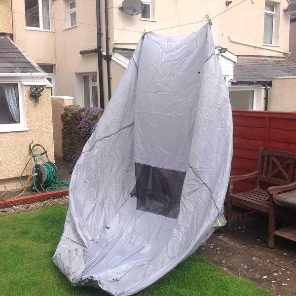 Suncamp awning bedroom