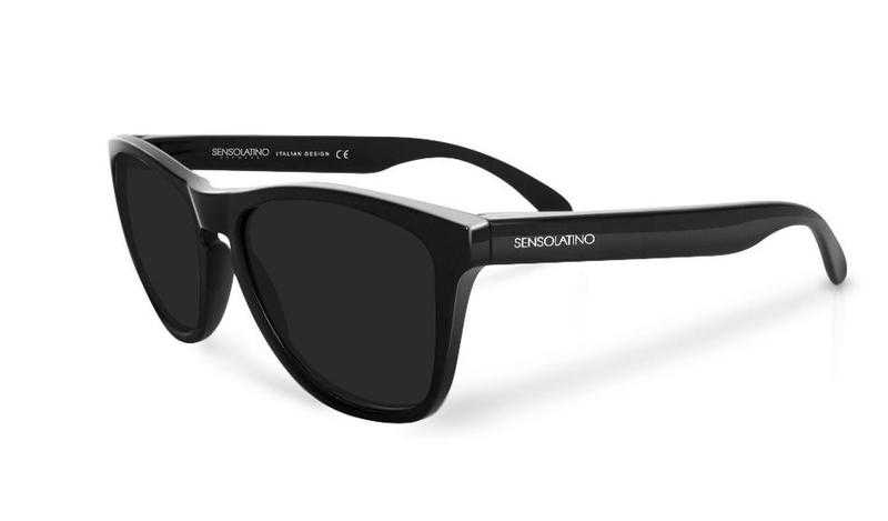 Sunglasses SensoLatino Model Rome with Black Polarized Lenses