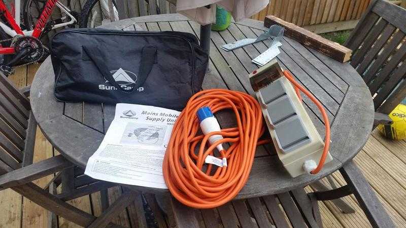 Sunncamp  Mobile Mains Kit  Hookup